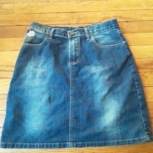 Apple Bottoms Vintage Jeans Skirt Size 9/10. Denim. Women's